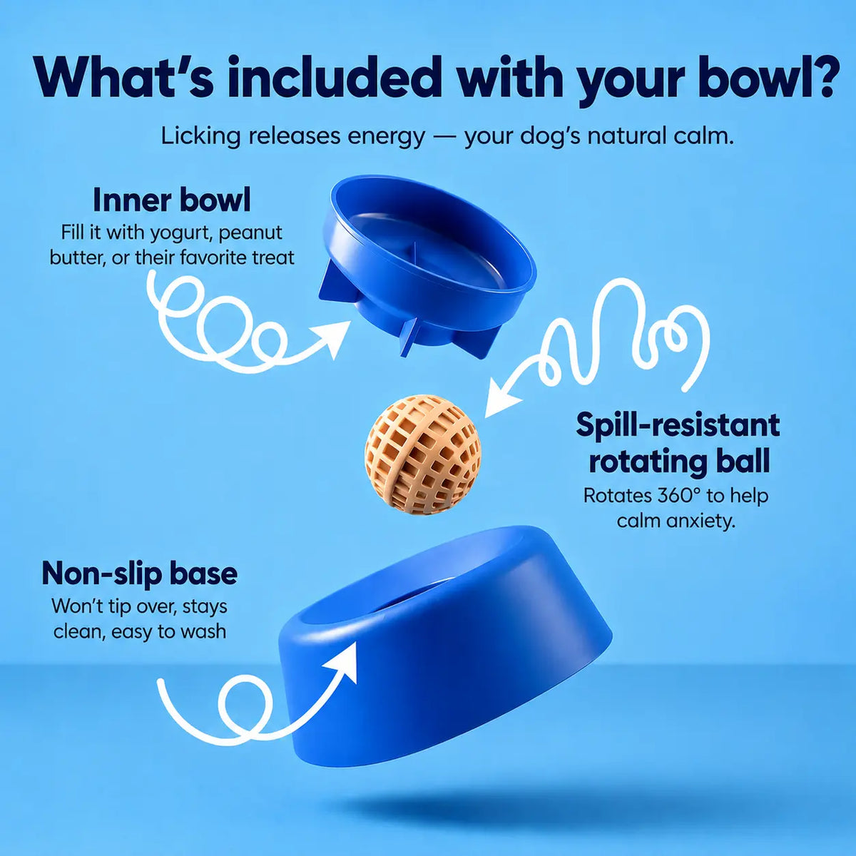 Camly Bowl™ Mental Estimulation